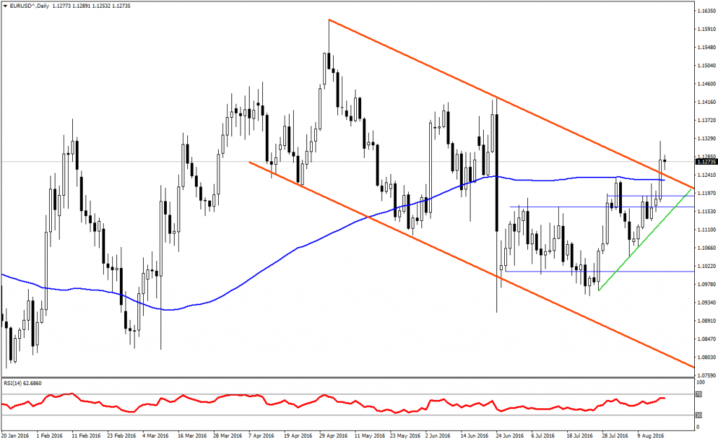 EURUSD Analizi - 17.08.2016